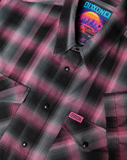 MIDNIGHT VICE BAMBOO SHORT SLEEVE BUTTON UP - MENS